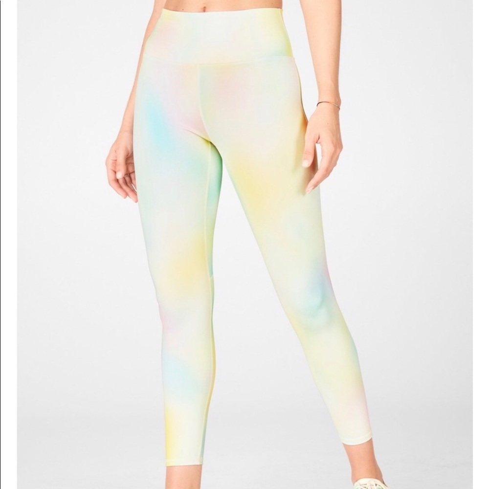 Women's Pastel Tie-Dye Leggings